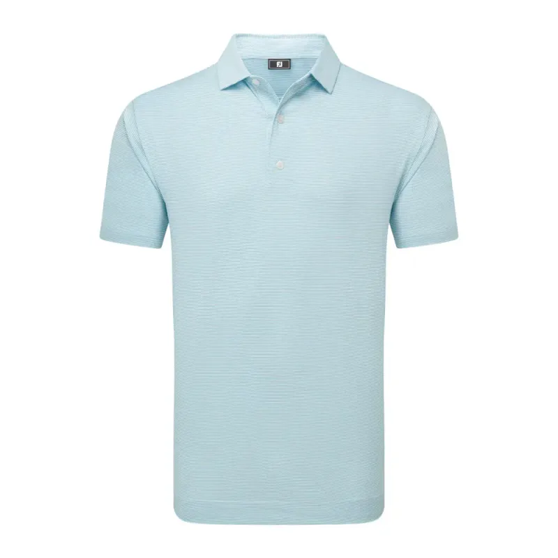 FJ - Micro Feeder Stripe Lisle light blue  (TGK)