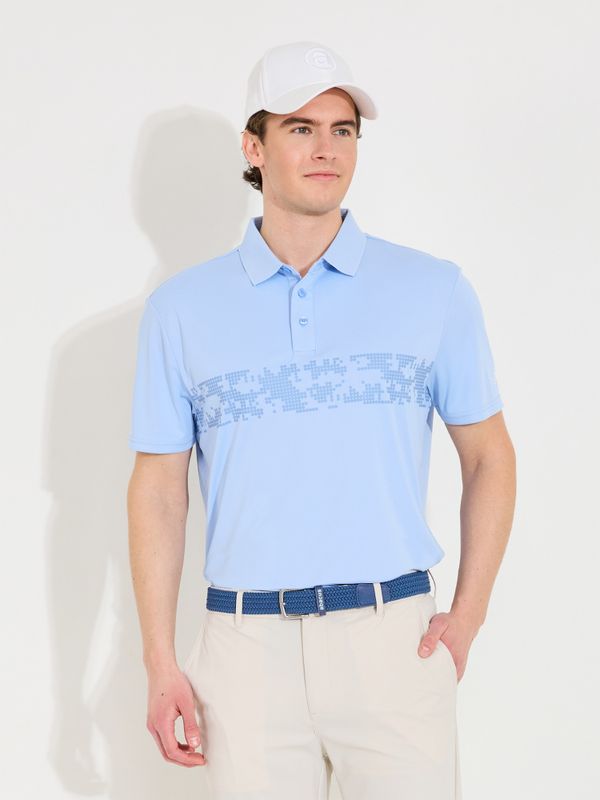 Abacus - Hosel drycool polo (Ice blue)