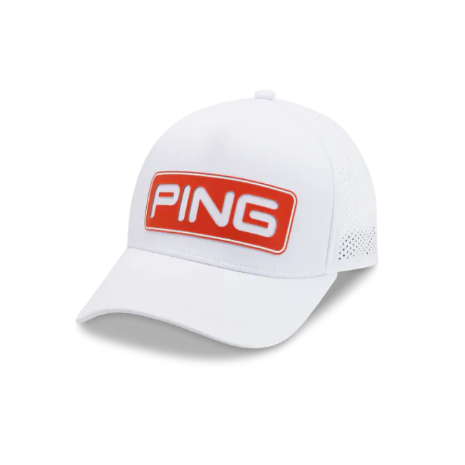Hovedbilde Ping - Tour Vented Cap White/ Tango