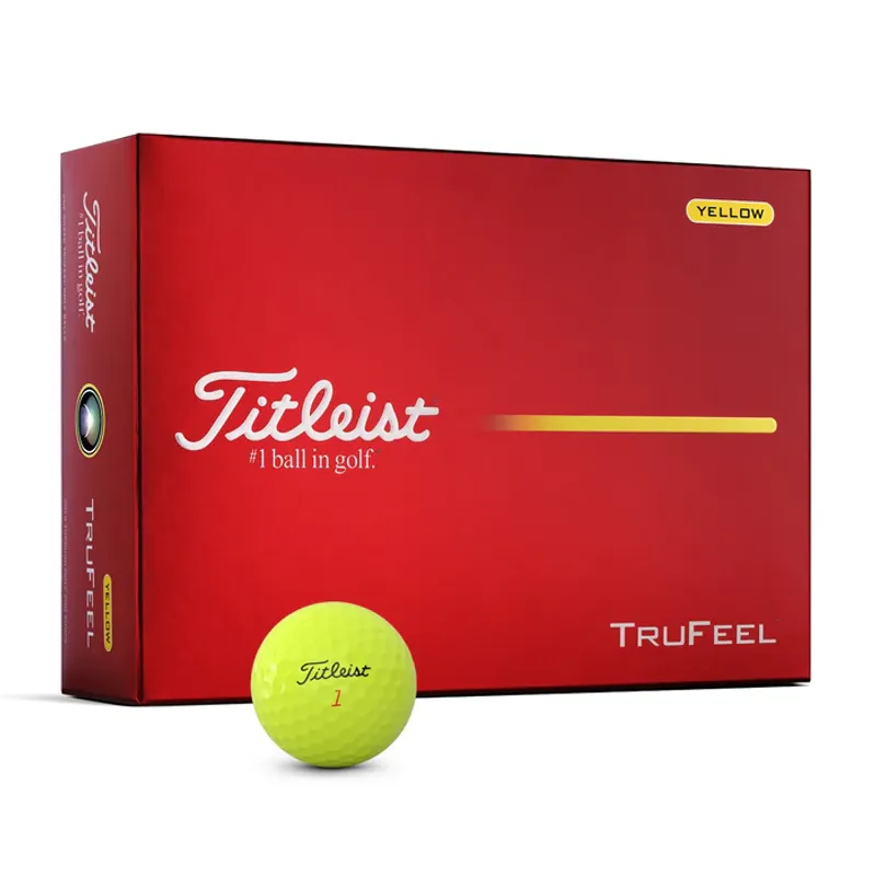 Titleist Trufeel Dusin (gul)