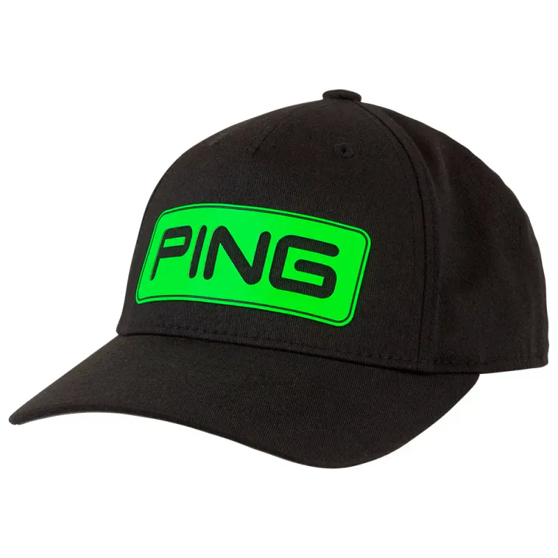 Ping -  Cap Fluo Black/Green